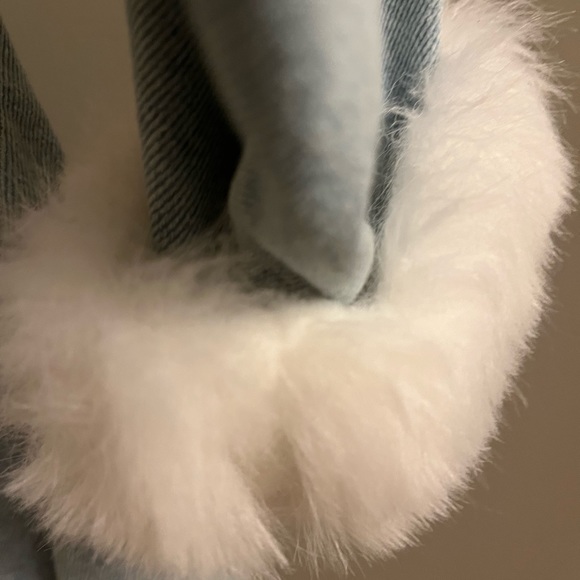 Catch Catch girls vintage denim dress with fur. Size 6. Pageant. - Picture 4 of 6